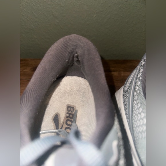 Brooks Mens Ghost 15 Gray‎ Mens Size 11 D Running Shoes Sneakers - Picture 8 of 11